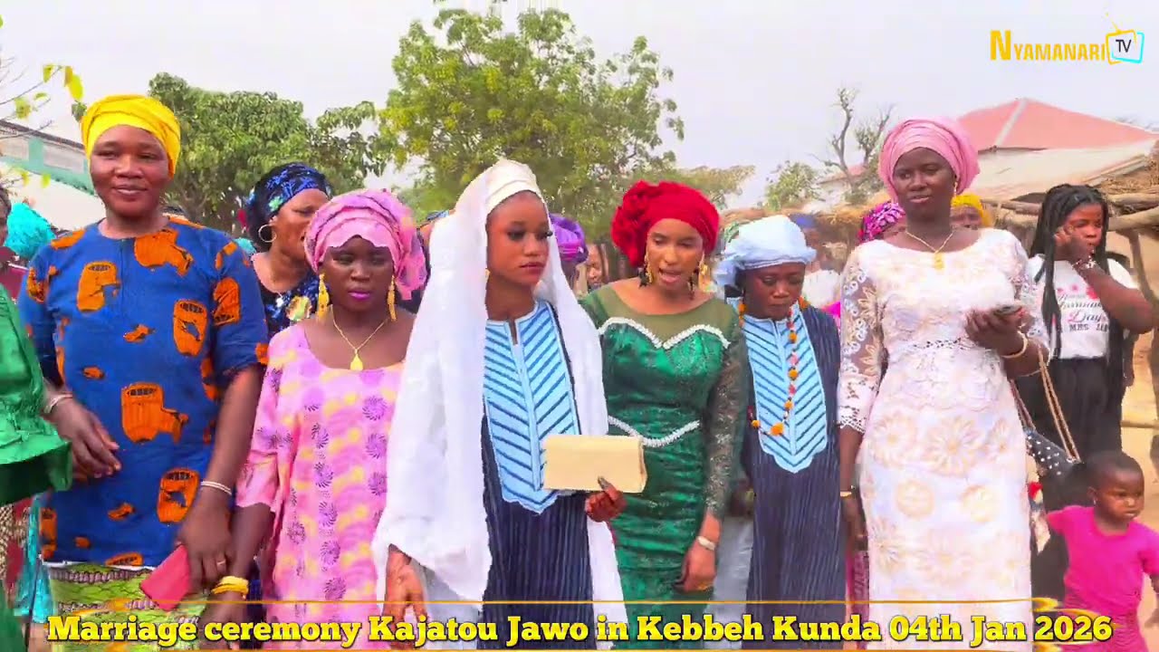 Kebbeh Kunda marriage Kajatou jawo @YouTube @nyamanaritv 