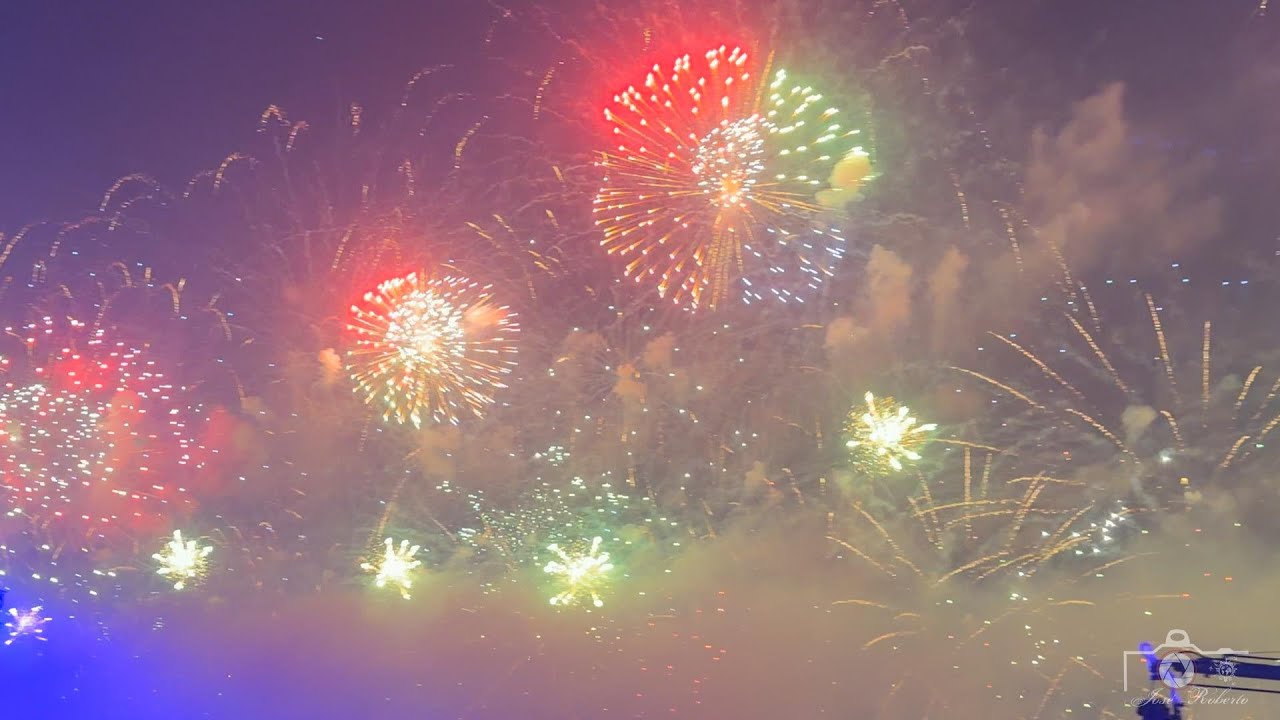 Réveillon 2026 | Queima de Fogos na Praia de Copacabana | Rio de Janeiro New Year Fireworks 2026 |