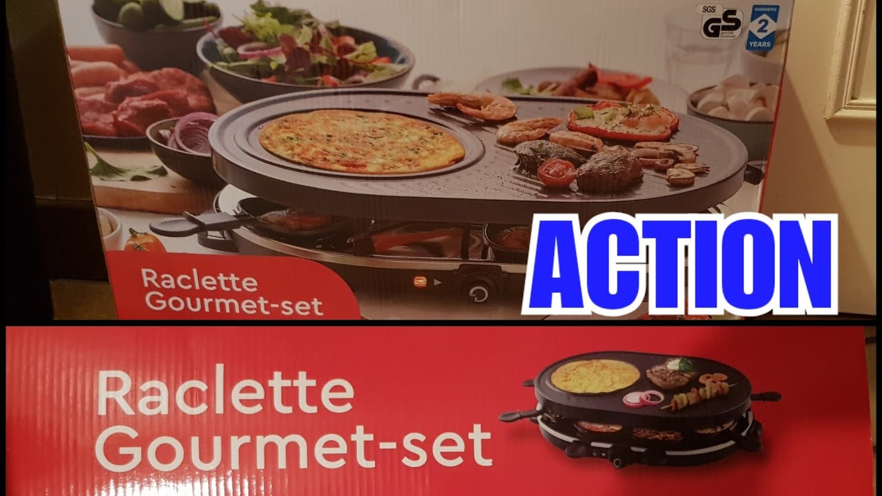 J'ai acheté puis tester la machine à raclette de chez ACTION pour 17€95