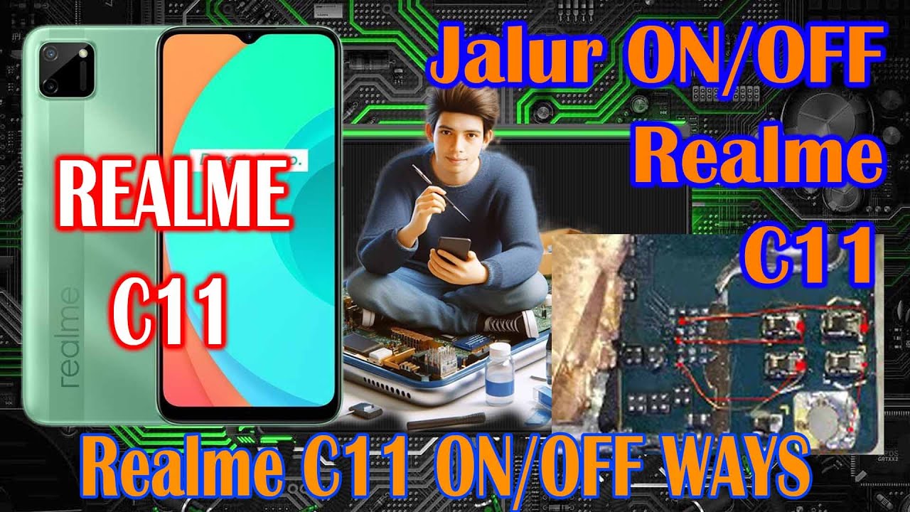 Jalur On/Off Realme C11 Model Terbaru
