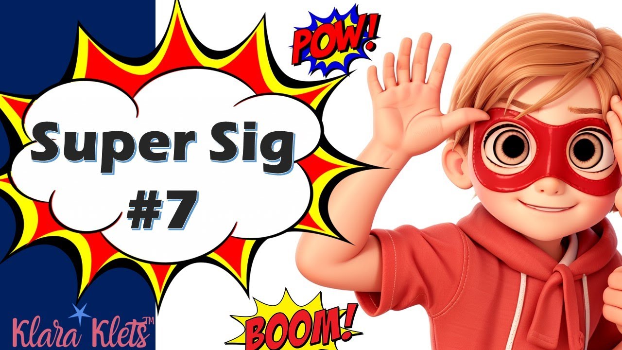 Super Sig Video 7 - Klara se oogoefening reeks! Kyk die reeks vir SUPERFIKSE ogies