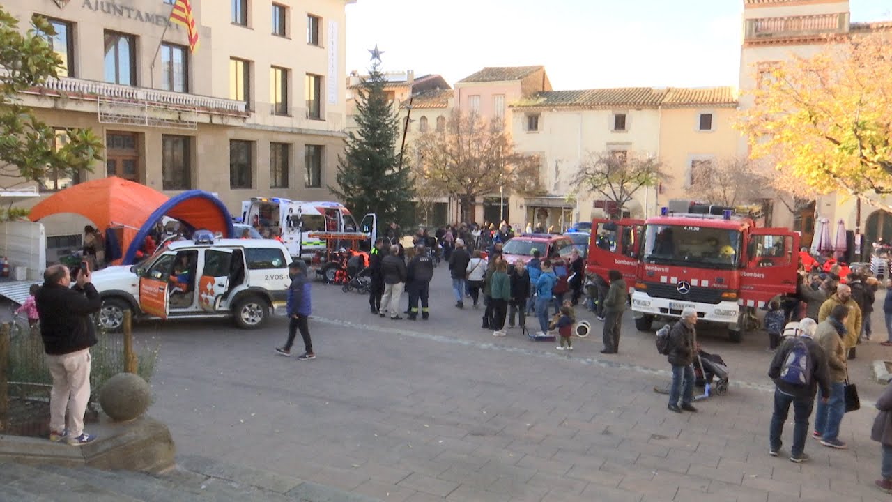 VOTV - La Garriga celebra la Diada dels Serveis d’Emergència a la plaça de l'Església