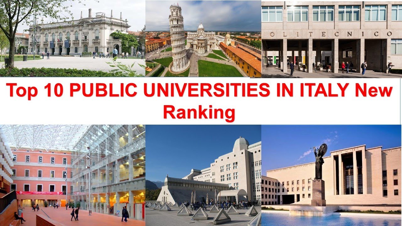 Top 10 Public Universities in Italy New Ranking