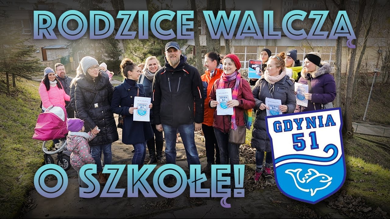 Rodzice dzieci z SP51 w Gdyni nie zgadzają się na wygaszenie ich szkoły. Stworzyli film.