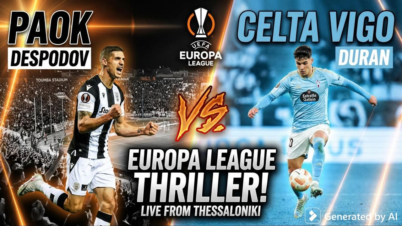 PAOK vs. Celta Vigo Europa League Clash!