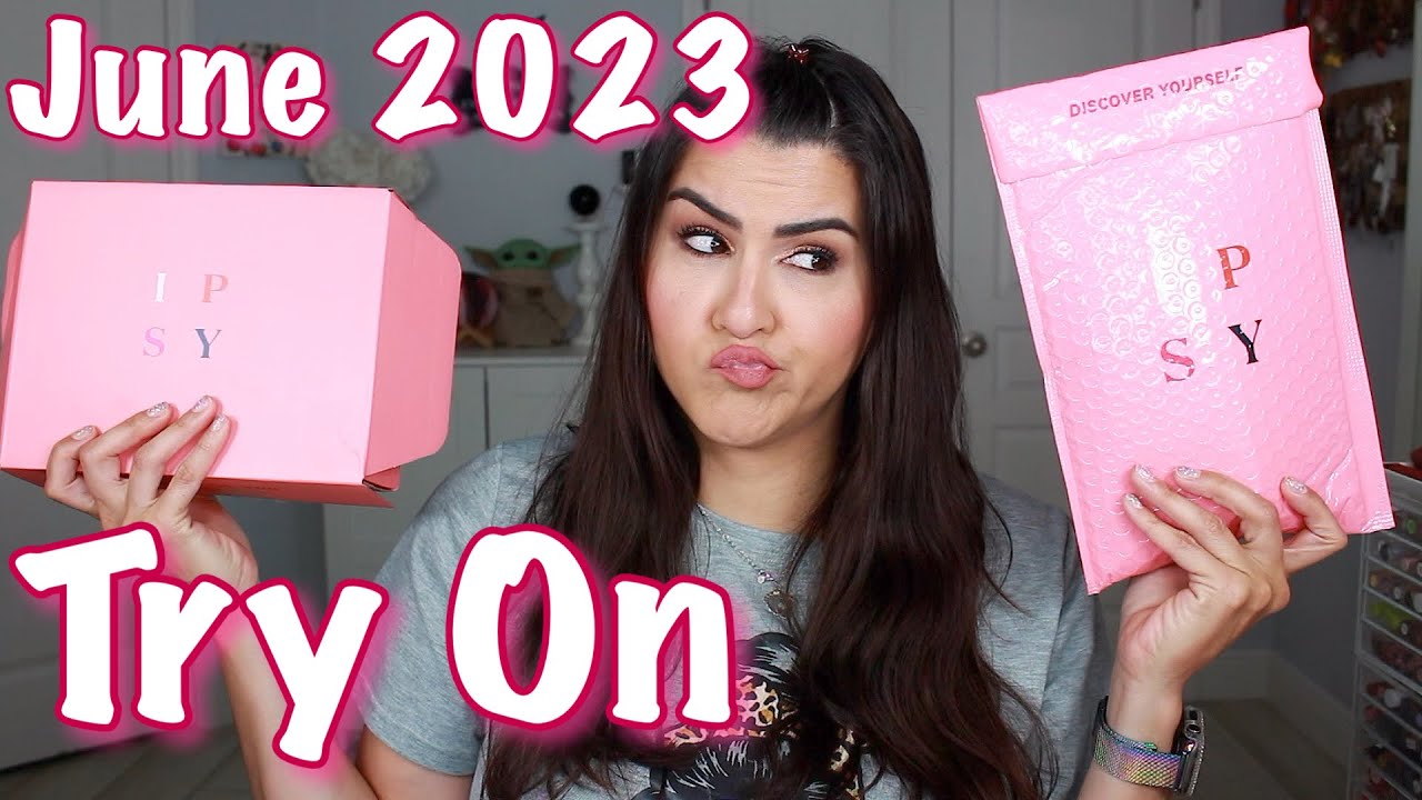 JUNE 2023 IPSY GLAM BAG & BASE BOX UNBOXING PLUS TRY ON