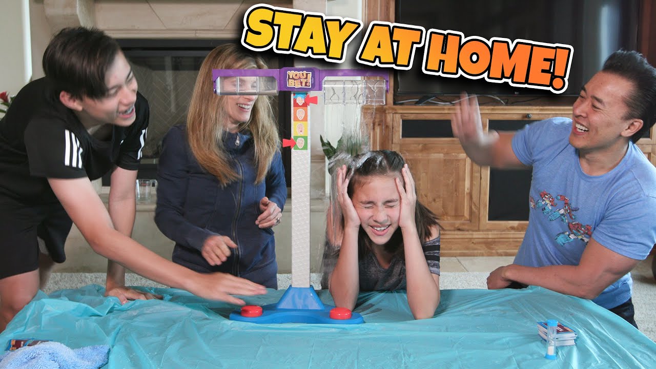 FAMILY STAY AT HOME GAME NIGHT!!! Ellen's You Bet Your Wife Game of Games!