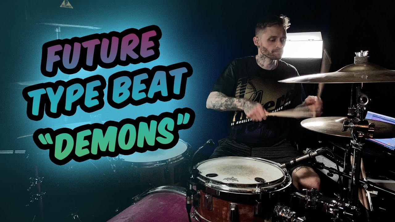 Future x Travis Barker Type Beat | Live Recorded Acoustic Drums - Free Beat 2021
