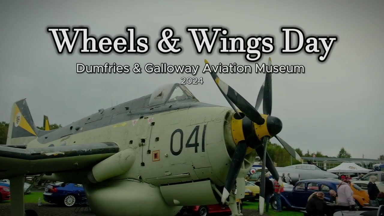 Wheels & Wings at Dumfries Aviation Museum 2024