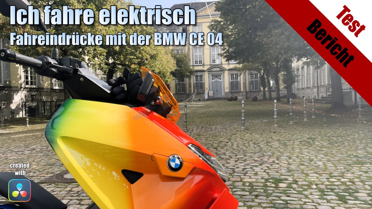 Angetestet: Ich fahre elektrisch. Fahreindrücke mit der BMW CE 04