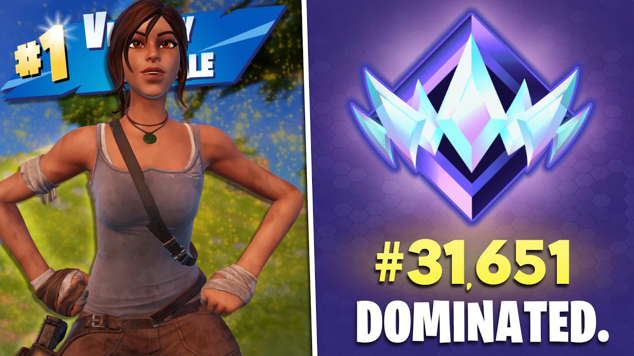 Рейтинговые матчи в Fortnite СЛИШКОМ ЛЕГКО...