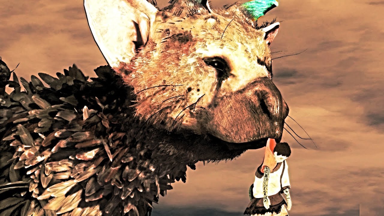 The Last Guardian All Trico Rescuing The Boy from Danger Scenes 4k Ultra HD 2160p
