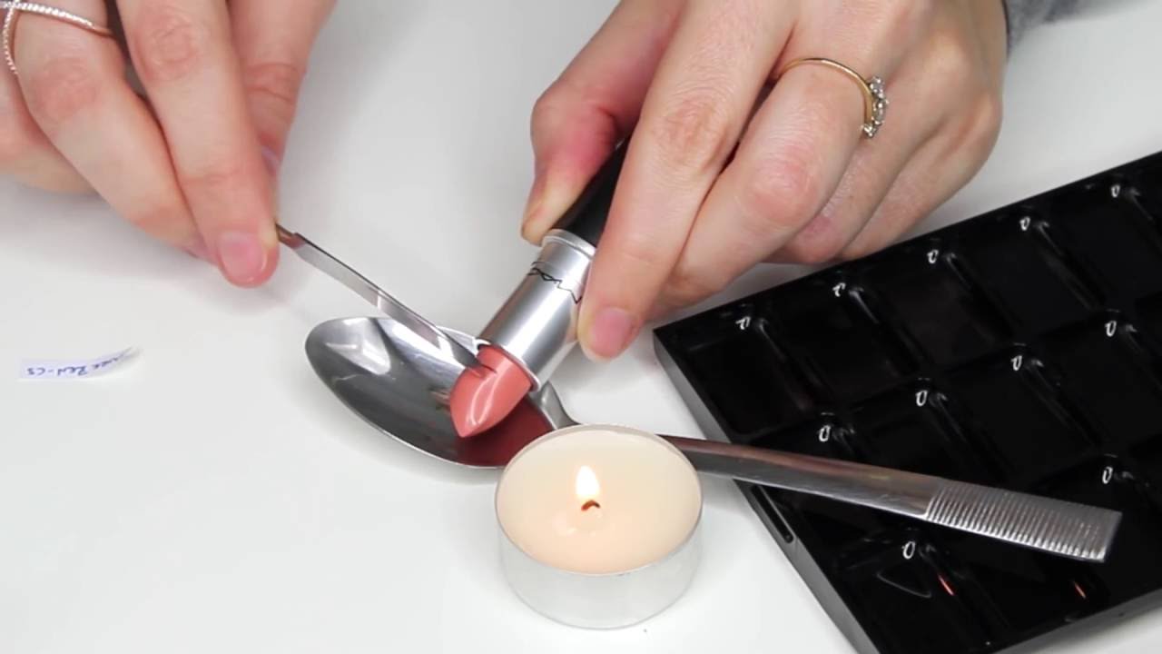 How To Melt Lipsticks Into A Palette   Tutorial  new  ShowMe MakeUp