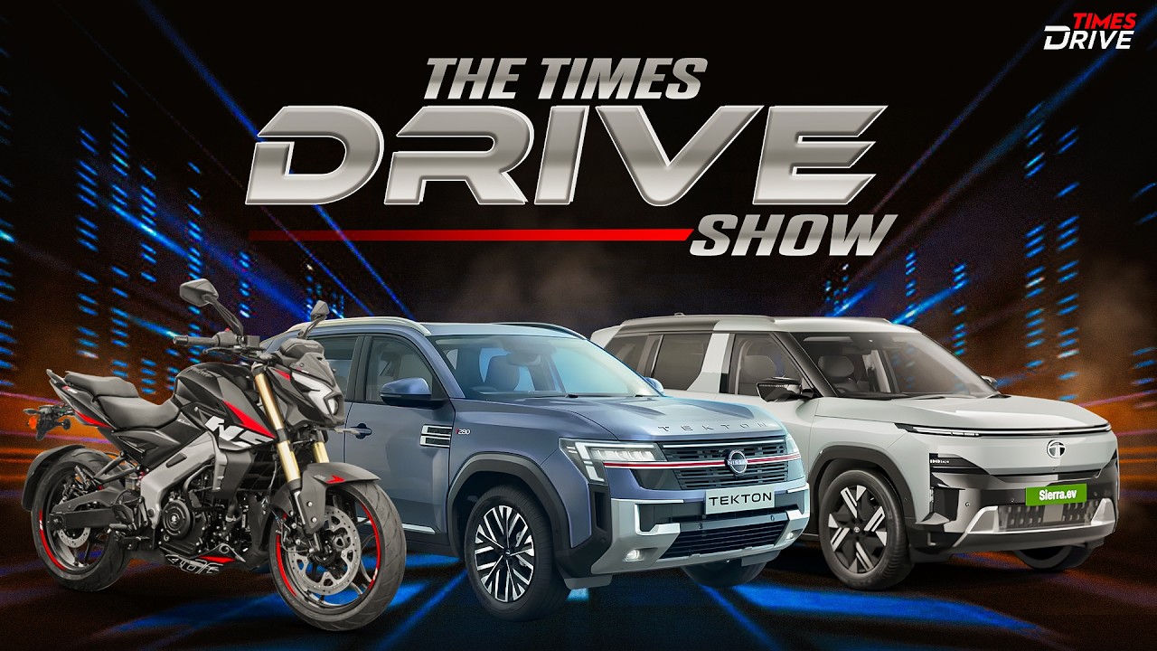 Nisaan Tekton Walkaround, Tata Sierra EV First Drive & Bajaj Pulsar NS400Z Review | Times Drive Show