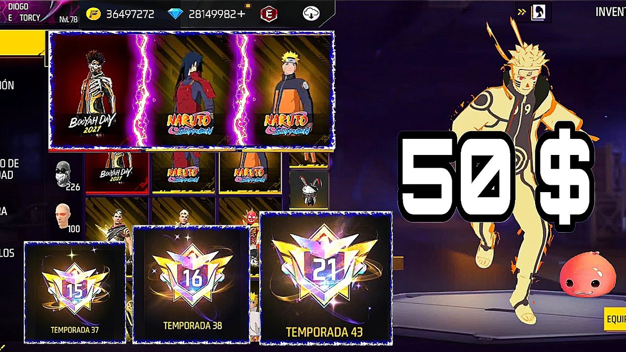 COMPRÉ UNA CUENTA A 50$ (me llevé una gran sorpresa 😱) #freefire #viral #viralvideo #garena #shorts 