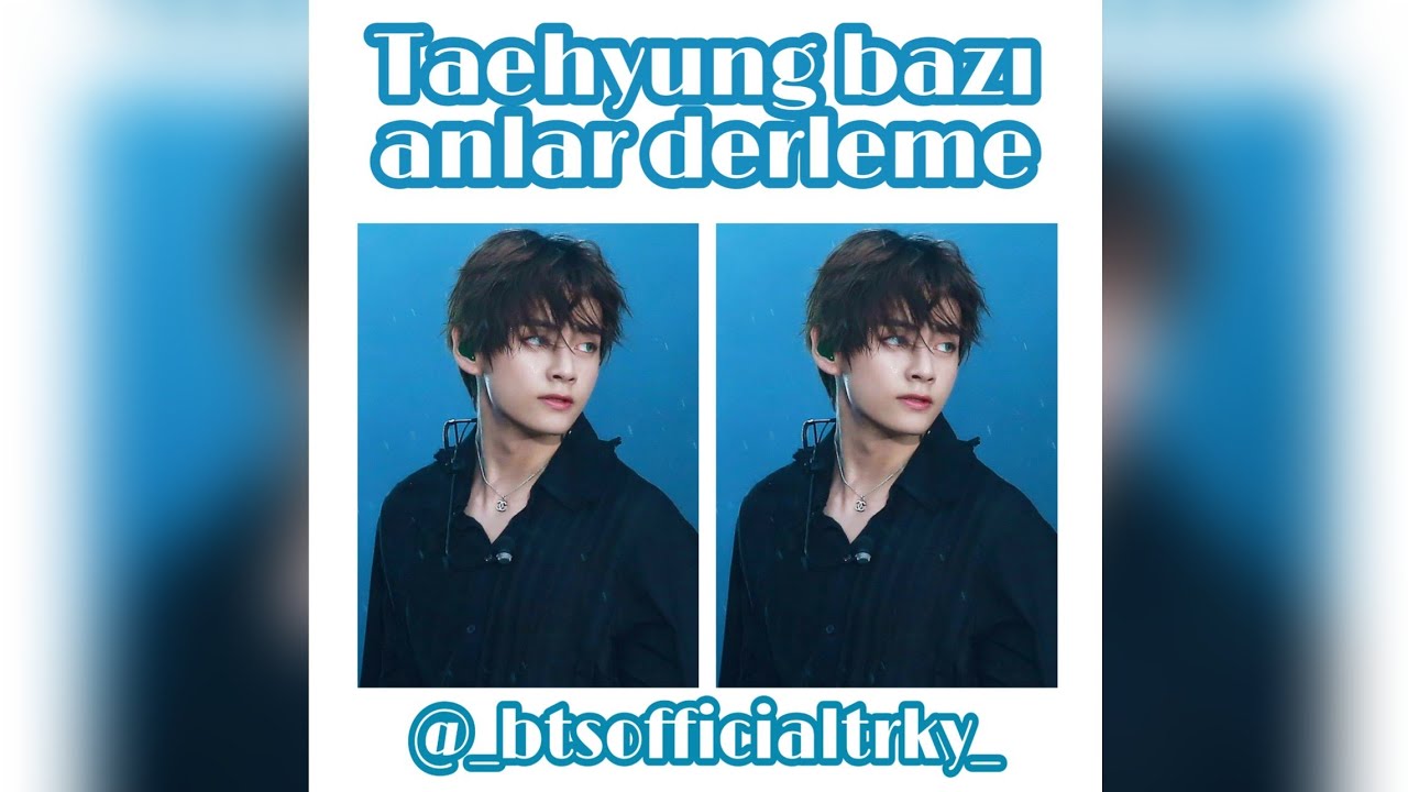 Fan'lara el sallayan Taehyung tatlılığı 😍