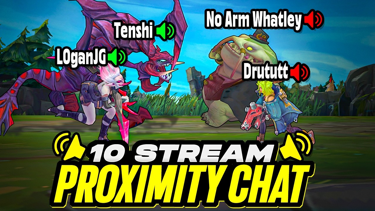 PROXIMITY CHAT SAVES LEAGUE OF LEGENDS, BEST INVENTION EVER!