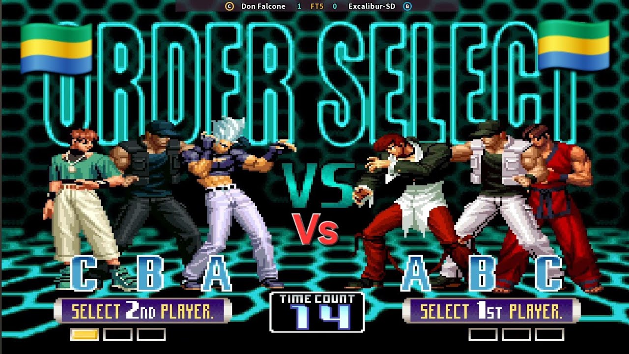 KOF 2002 - Don Falcon  FT5  Excalibur SD