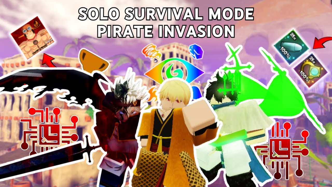 SOLO NEW SURVIVAL PIRATE INVASION (5 MODIFIERS) | ANIME LAST STAND ONE PIECE UPDATE | ROBLOX