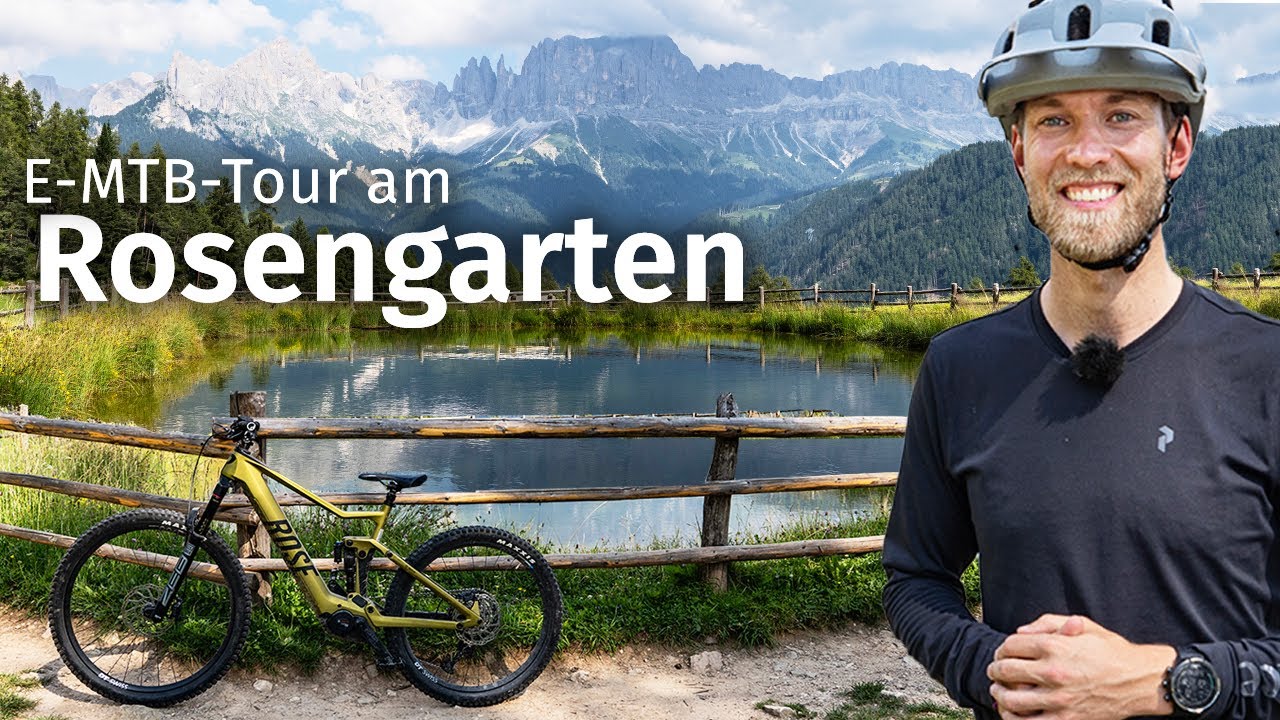 Geniale MTB-Tour in Südtirol: Rosengarten (3.004m) mit dem E-Mountainbike