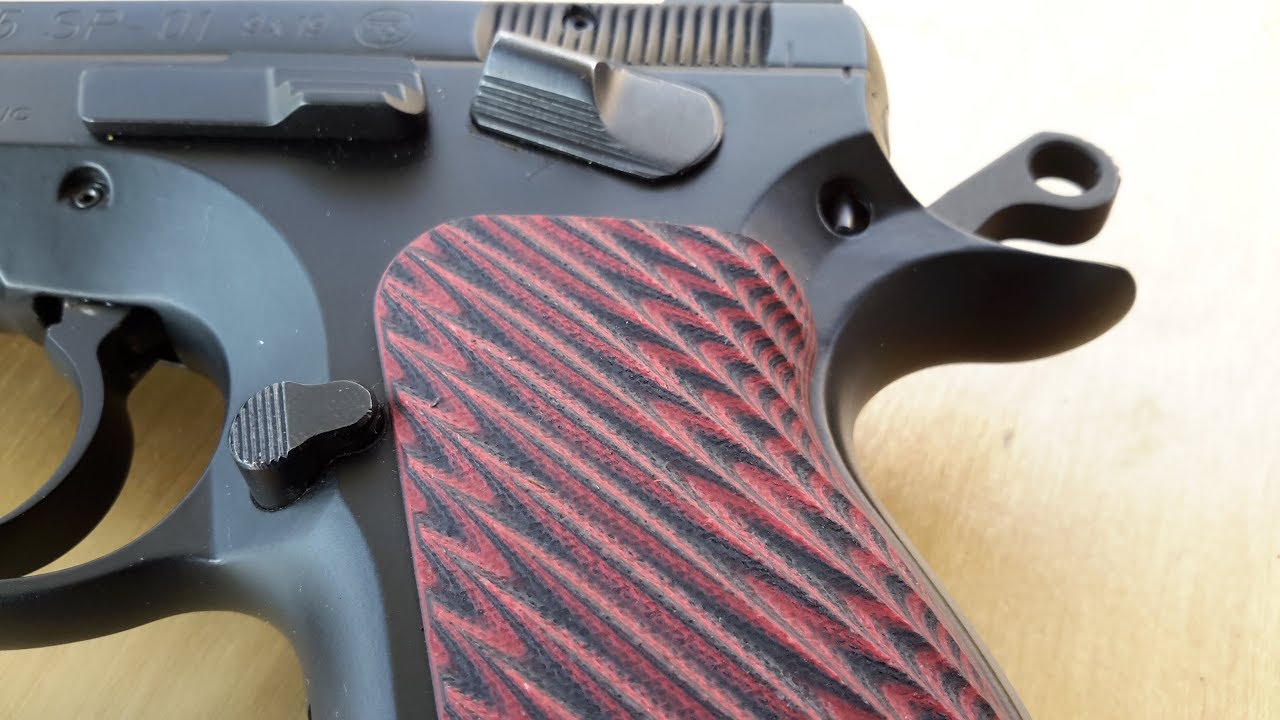 CZ 75 SP-01 / LOK Ridgeback Grips