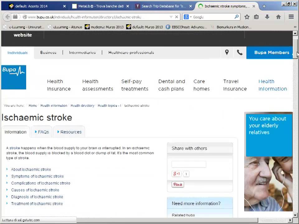 Guida a TRIP database. I risultati. 7/8