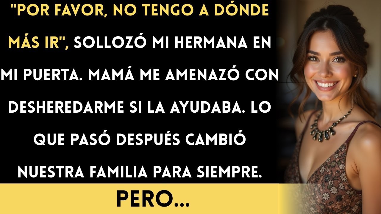 Mi Hermana Embarazada Rogó Ayuda a las 3 A M  El Mensaje de Mamá Fue Claro  Se Merece Estar Sola