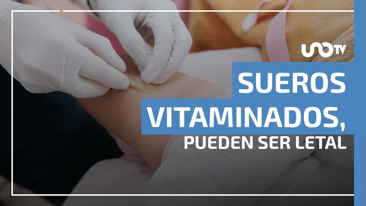 &iexcl;No caigas! Sueros vitaminados intravenosos: la estafa que puede tener 
