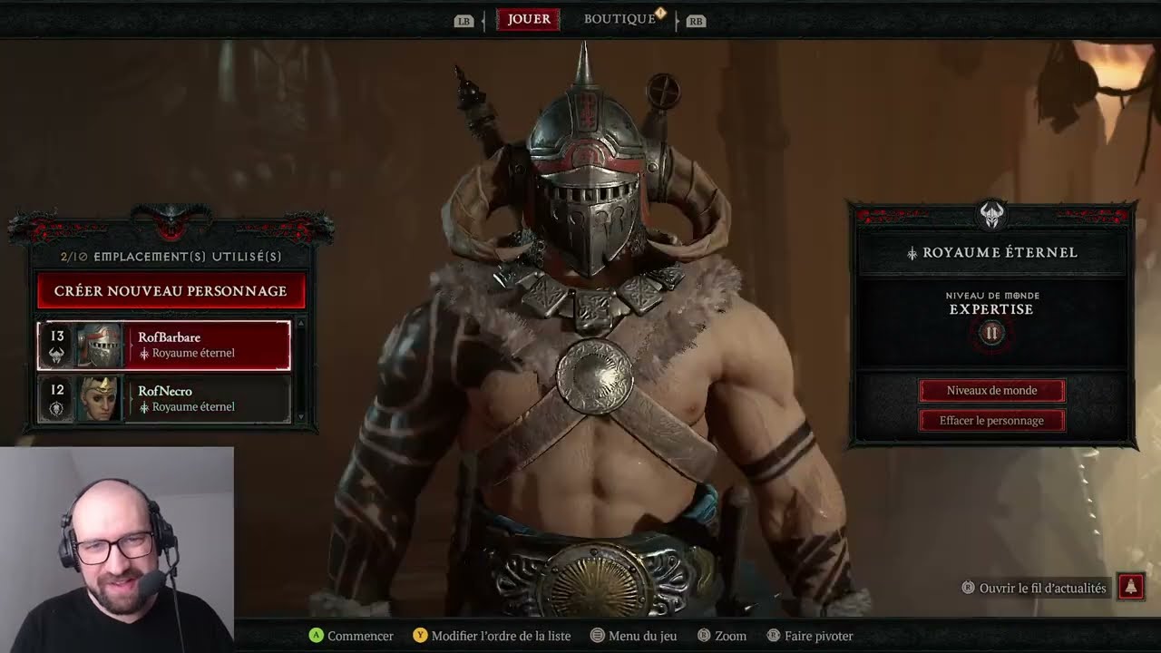 Diablo IV | Barbare #2 feat. Maxildan