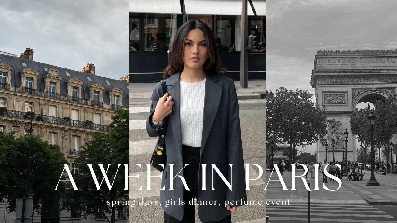PARIS VLOG | Spring makeup, best matcha, GRWM night out in Paris!