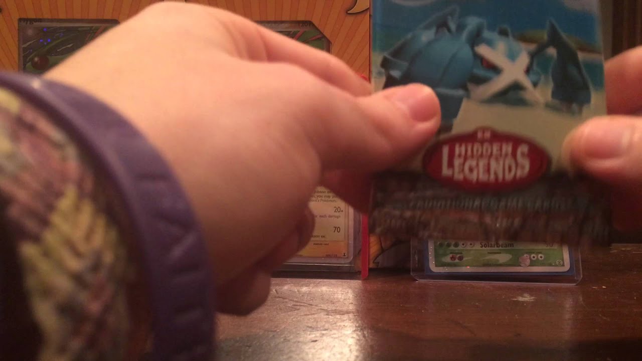 Old School: Pokemon EX Hidden Legends Booster!