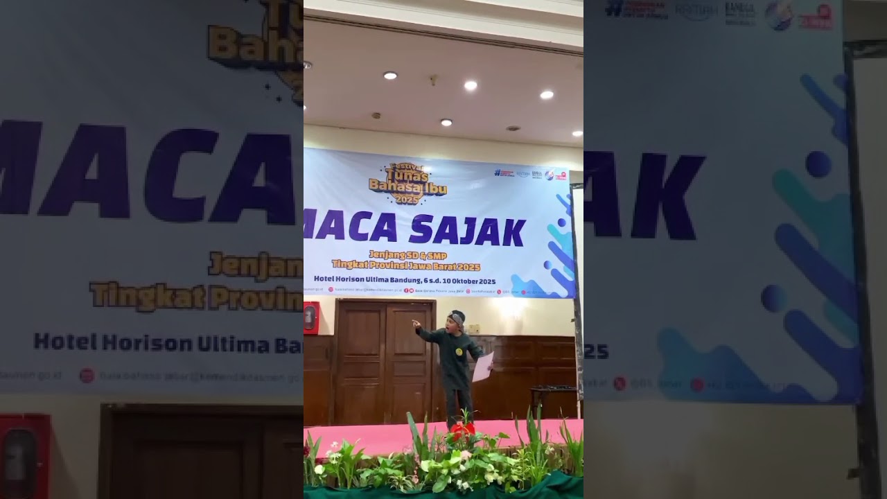 maca sajak Katiga karya : yayat hendayana tingkat provinsi jawa barat | ftbi 2025 ✨