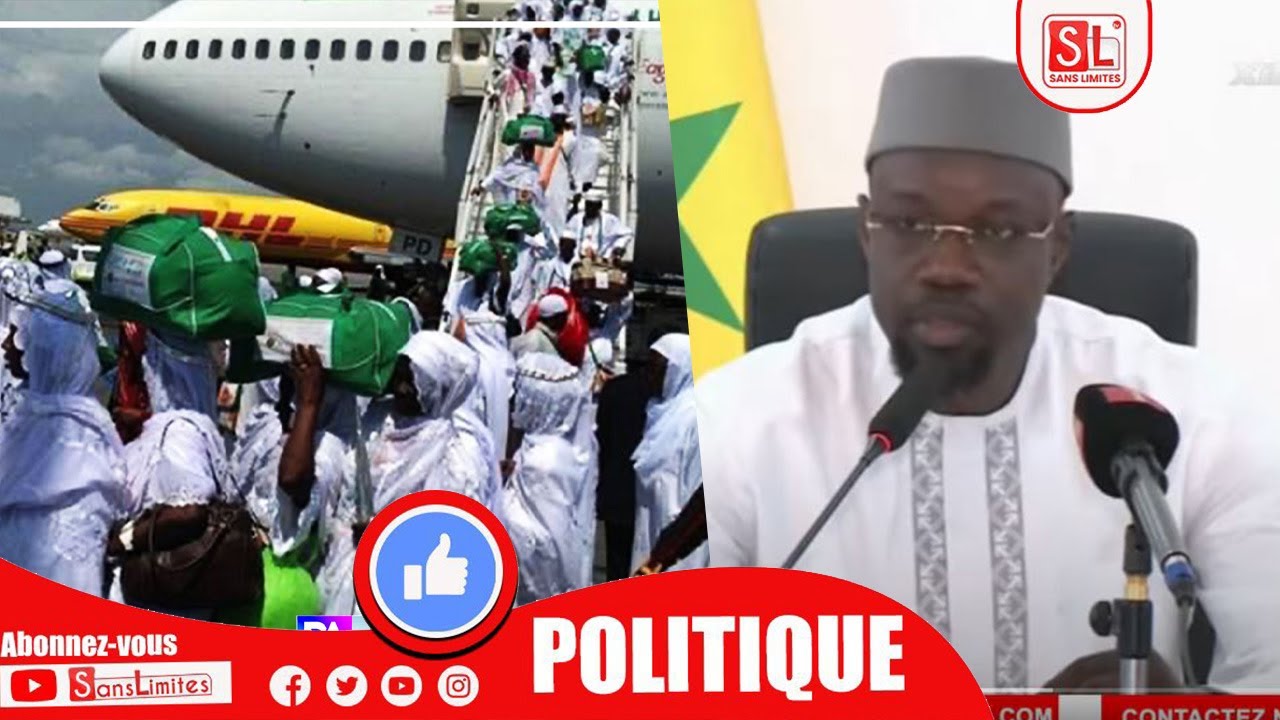 Pèlerinage à la mecque 2024: le Pm Sonko annonce une bonne nouvelle aux pèlerins