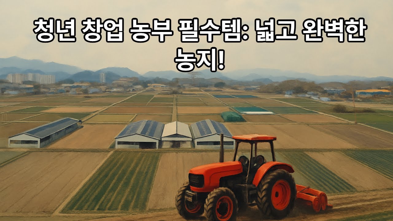 (매물번호 5호)상주시 함창읍 평야지대의 넓고 반듯한 토지 #함창,#토지,#청년창업농