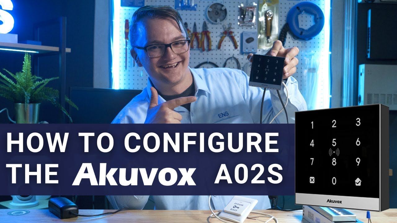 How To Configure and Wire The Akuvox A02S Access Control Terminal: Step by Step Tutorial