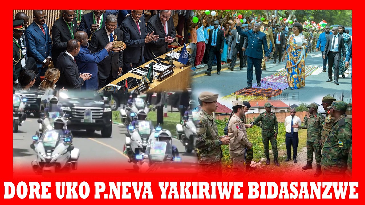DORE UKO PEREZIDA NEVA YASASIWE IBITENGE N’ABATURAGE UBWO YAGERAGA I BUJUMBURA | AMAKURU MASHYA!