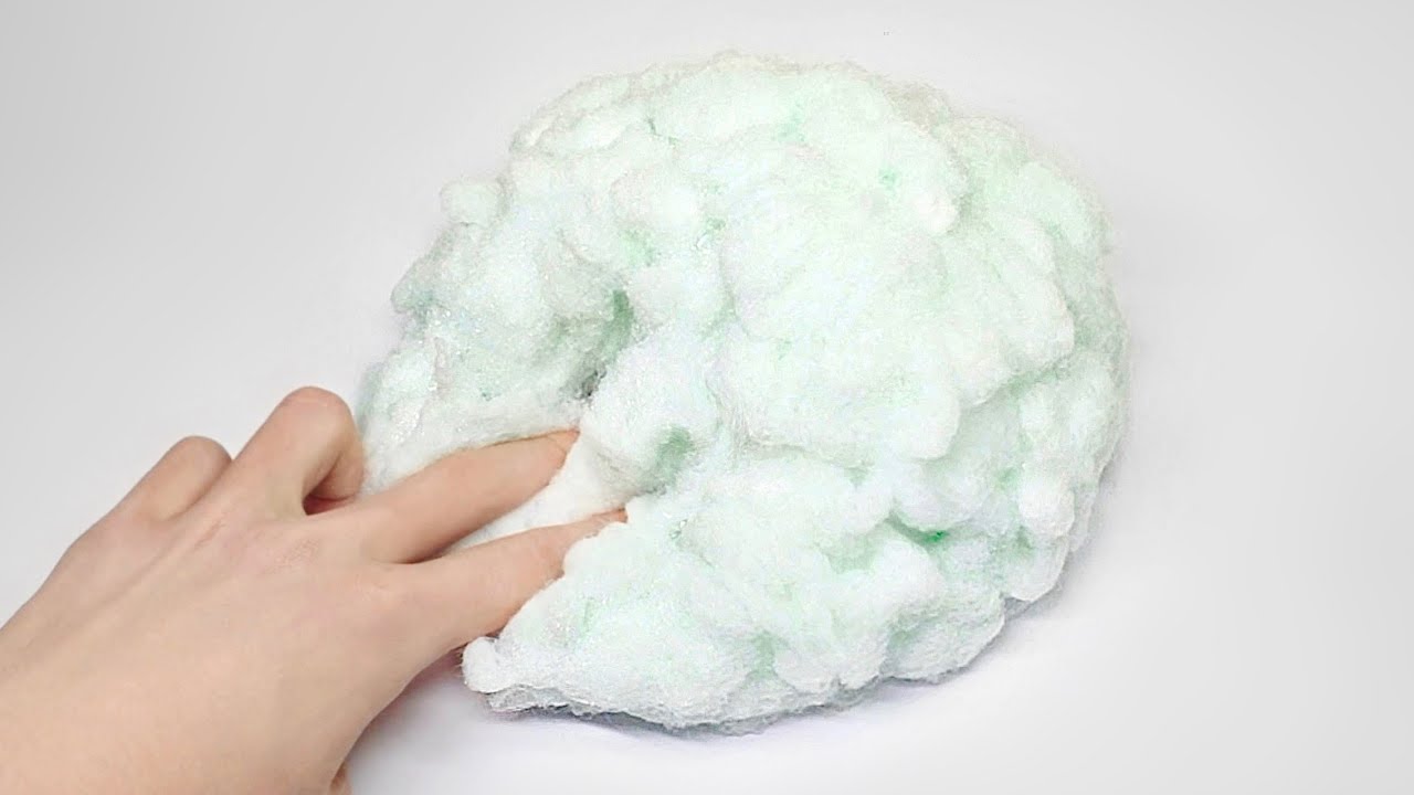 🐑요즘 유행하는 솜 슬라임 만들어봐요 🌬️🧼[ ASMR ] 
