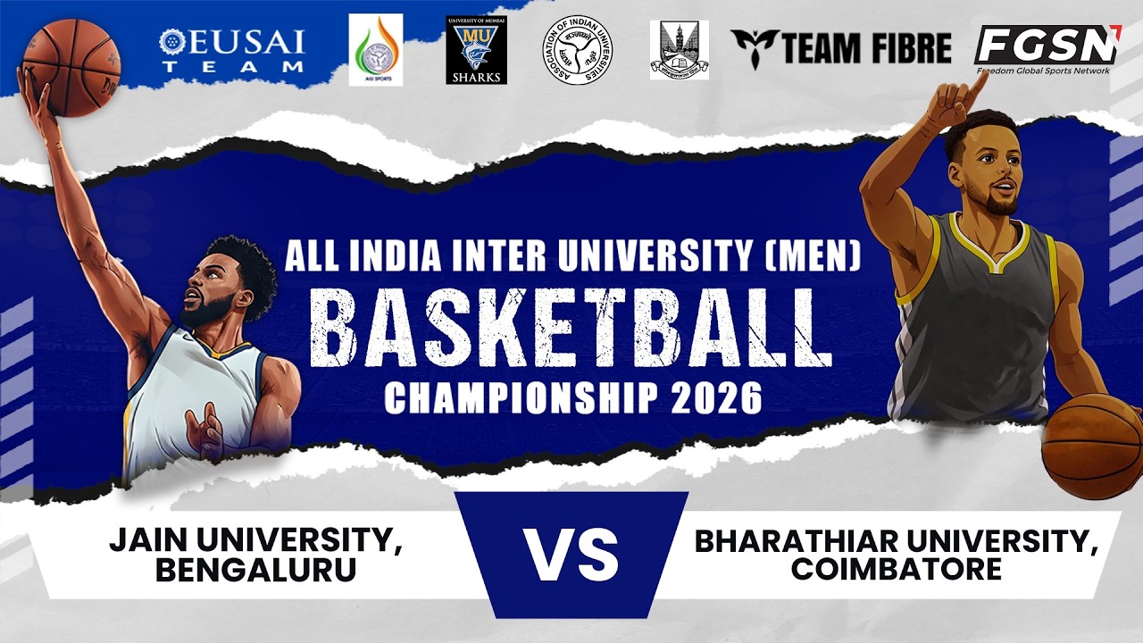 JAIN UNIV. VS BHARATHIAR UNIV. || ALL INDIA INTER UNIVERSITY (MEN ) BASKETBALL CHAMPIONSHIP 2026
