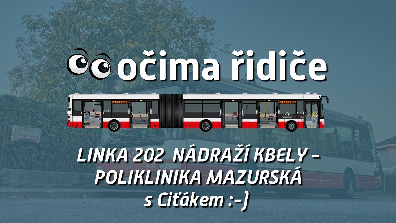 POV: Linka 202 s Ciťákem za Klíčov!