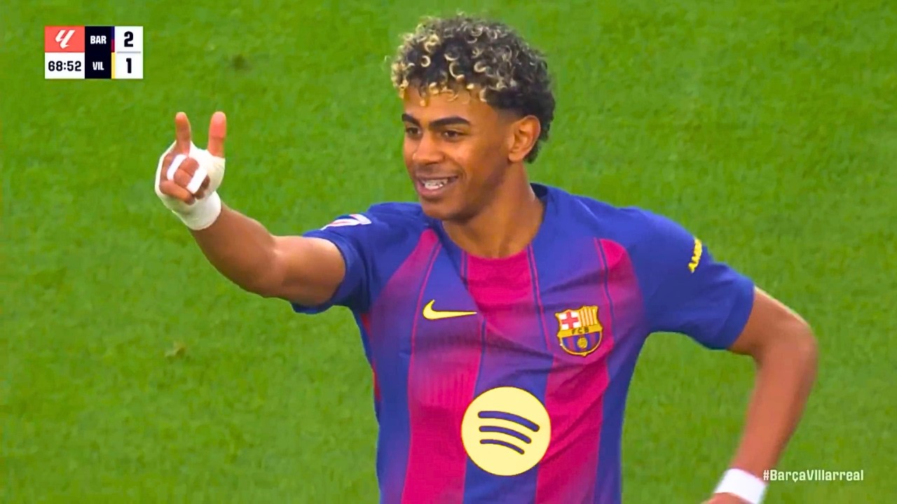 Lamine Yamal First HATTRICK at 18 vs Villarreal | 28.02.2026