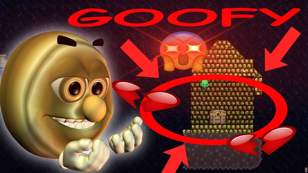 Terraria world gen is goofy..