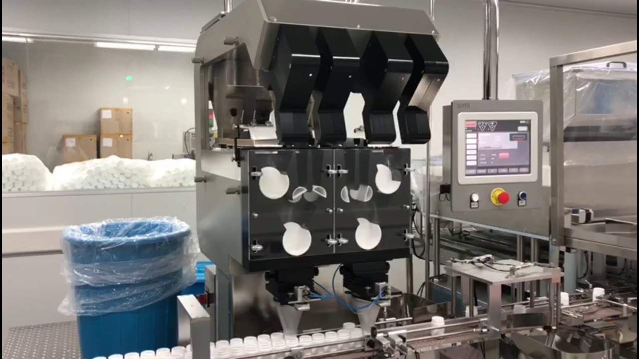 Tablet Counter ICU 280  | Vision tablet counting machine | 100% Accuracy | Dust insensitive
