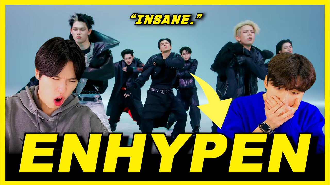 KOREAN REACT | ENHYPEN 'Knife' STUDIO CHOOM ORIGINAL ❤️💛
