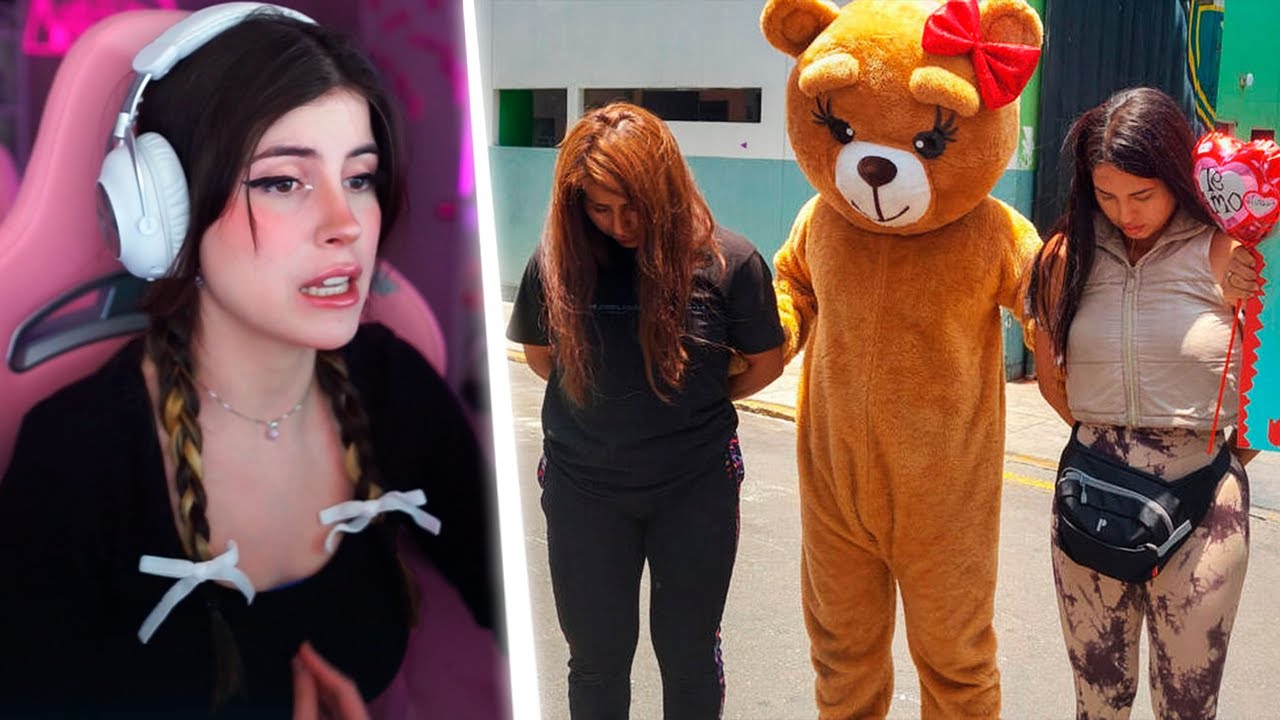 POLICIA PERUANO SE DISFRAZA DE OSO - Charlando ♡ abby