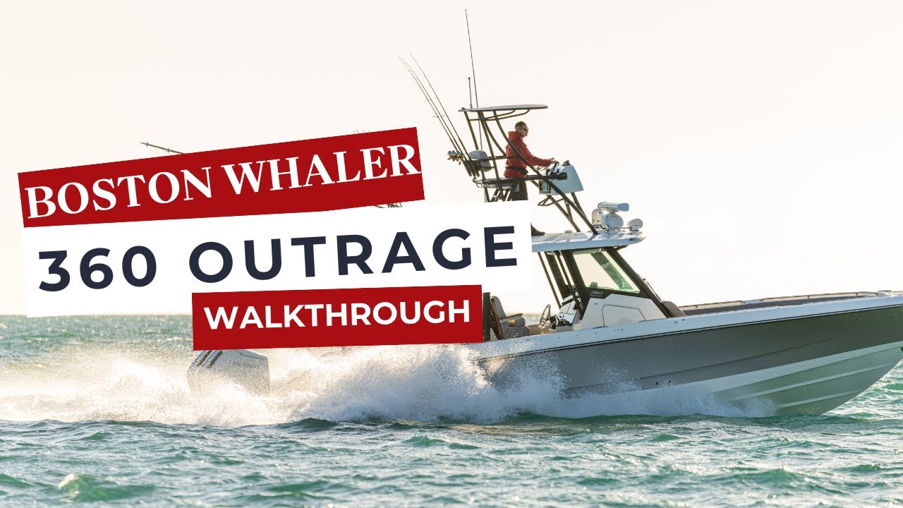 Boston Whaler 360 Outrage Center Console |  International Product Walkthrough