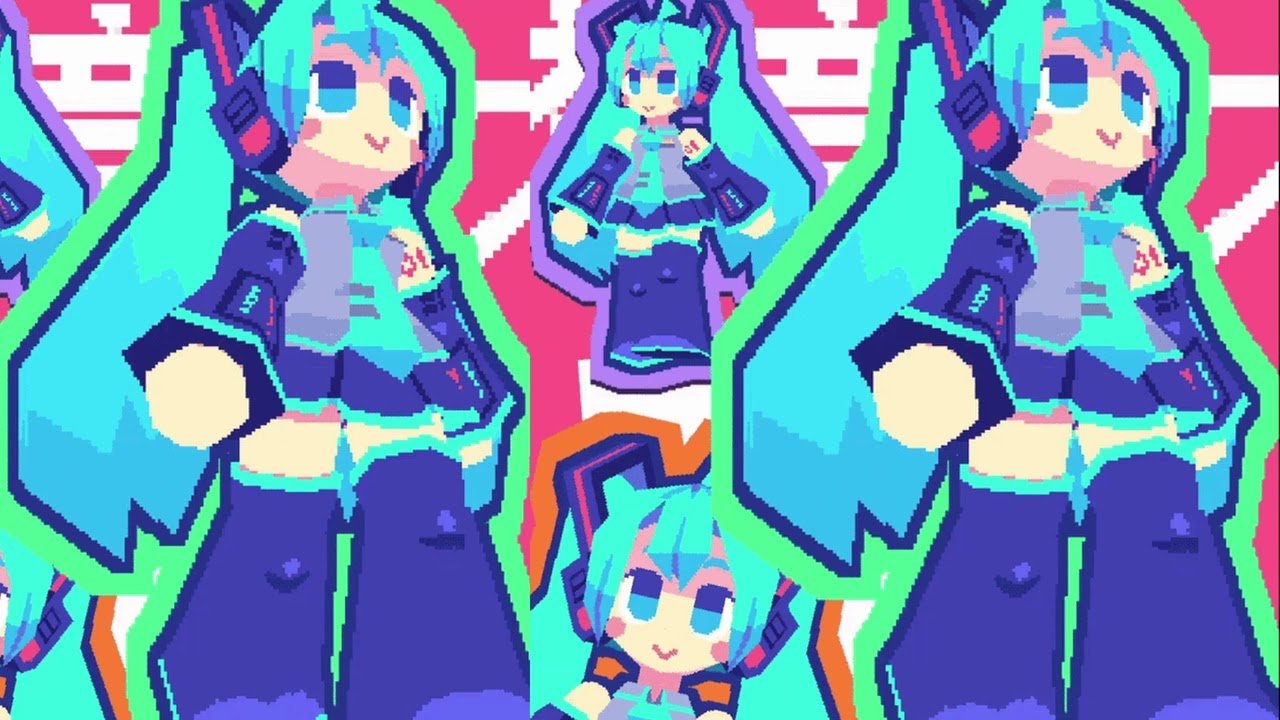 Low Poly Hatsune Miku - - Breakbeat \ DnB \ Jungle Playlist