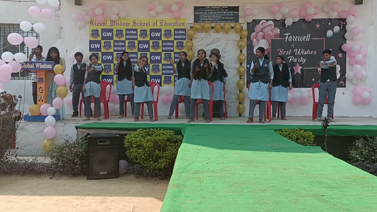 Farewell Party 2K23|| School Life || Funny Dance||Global Wisdom School.