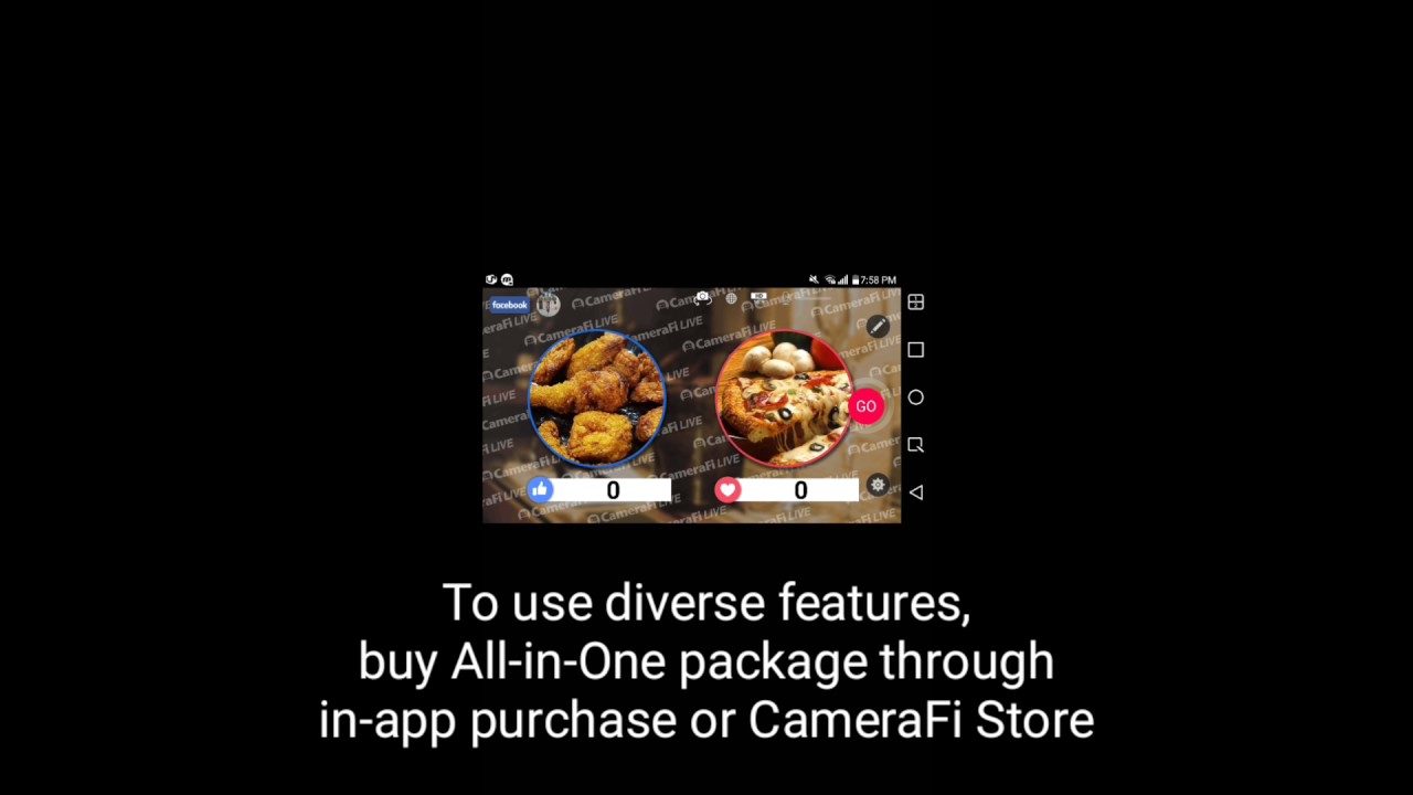 How to Create Facebook Live Poll with CameraFi Live [manual for professional users]