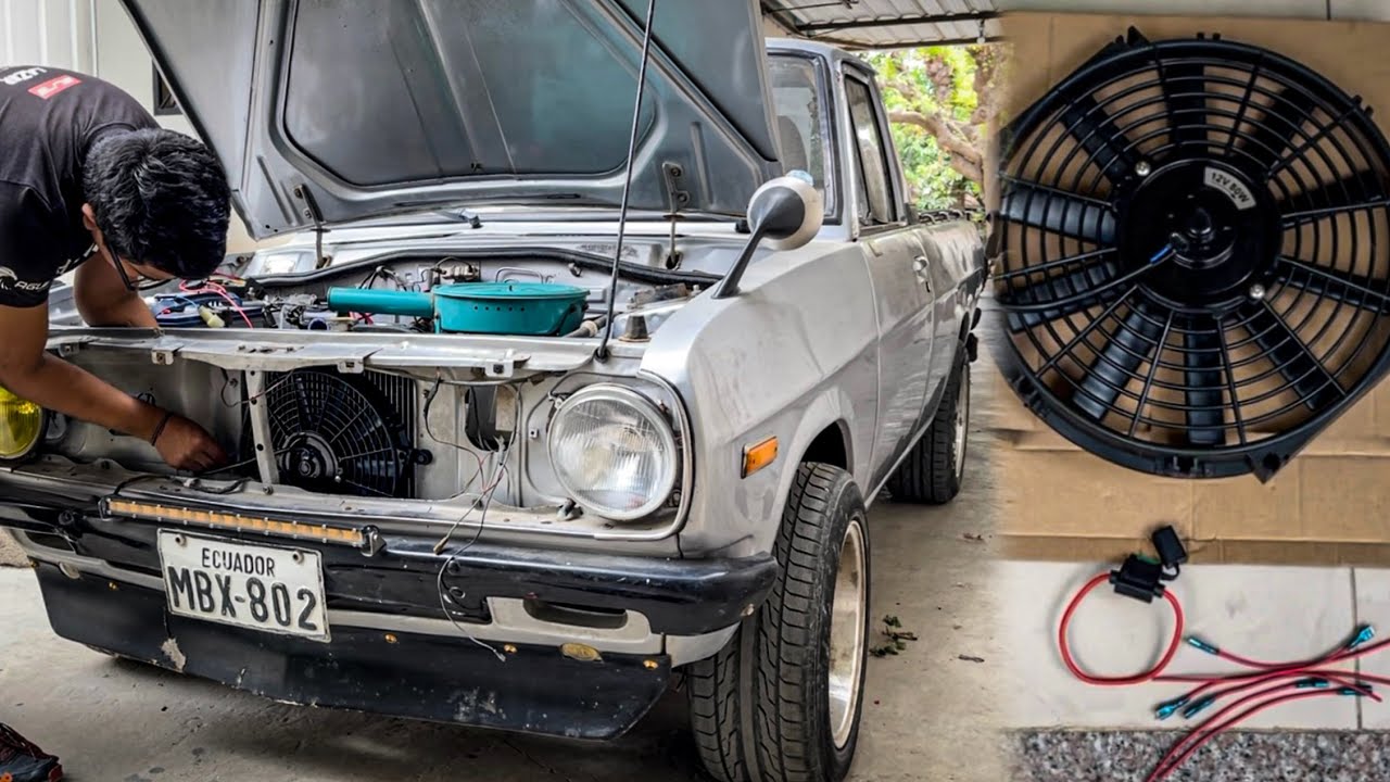 Adaptación de ElectroVentilador a la Datsun 👌