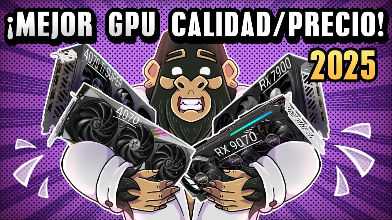 🔥 Las MEJORES GPUs para PC GAMER en 2025 (💰 sin desperdiciar tu dinero)
